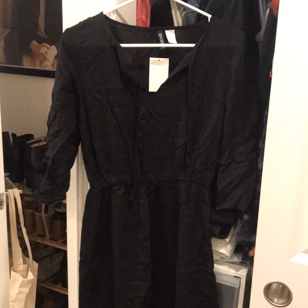 H & M black dress